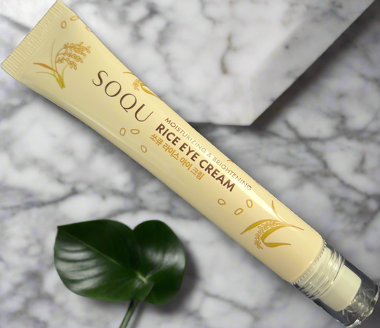 Crema para ojos de arroz SOQU: hidratante e iluminadora