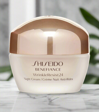 Shiseido Benefiance WrinkleResist24 Night Cream - Addresses fine lines and wrinkles. Extra-rich cream that promotes overnight recovery