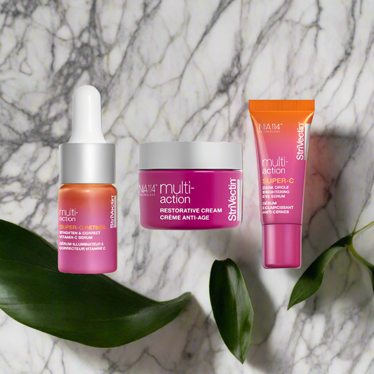 Trío Multiacción StriVectin: Ilumina y Restaura - Retinol