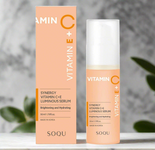 SOQU Synergy Vitamina C+E Suero Luminoso