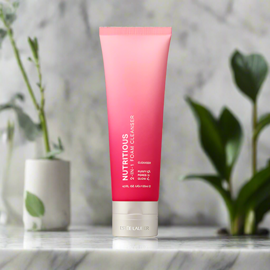 Mascarilla limpiadora/purificadora nutritiva 2 en 1 de Estée Lauder: minimiza los poros y aporta luminosidad a la piel.