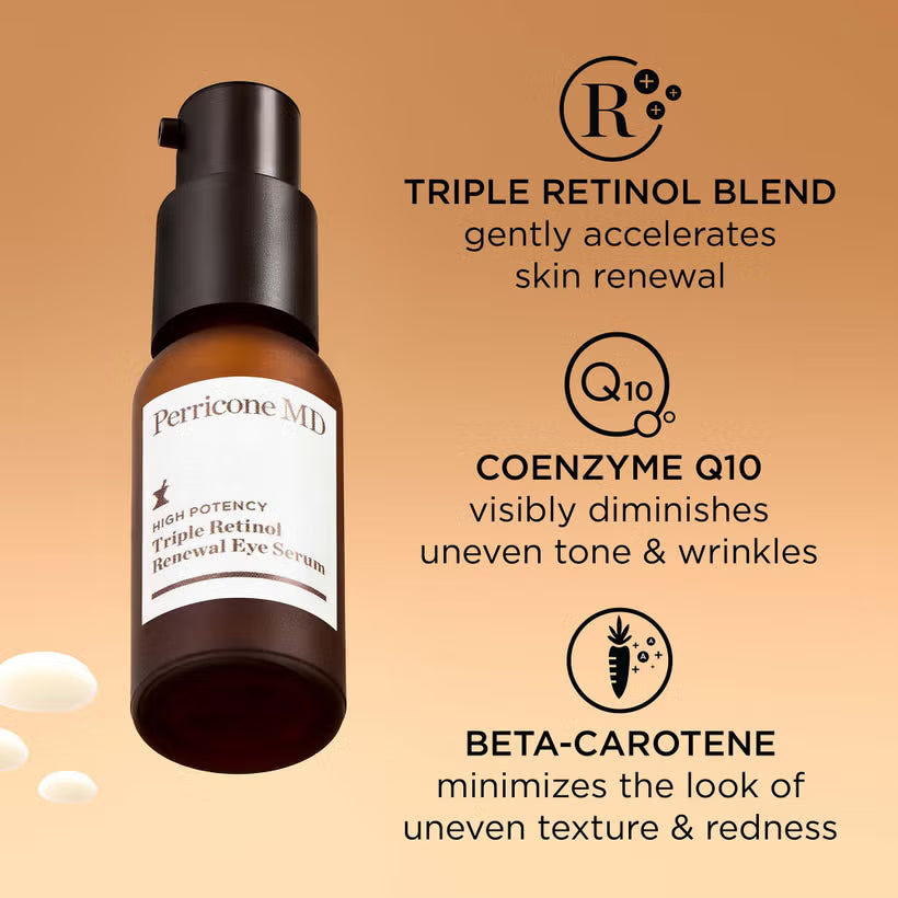 Perricone Md High Potency Triple Retinol Renewal Eye Serum