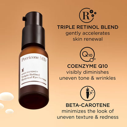 Perricone Md High Potency Triple Retinol Renewal Eye Serum
