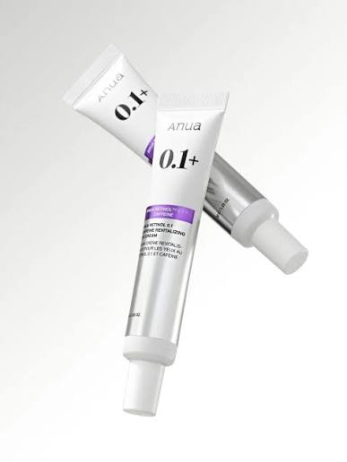 Anua Retinol 0.1 Caffeine Revitalizing Eye Cream, Lightweight Formula for Dark Circles & Puffiness, Hydrating for Sensitive Skin