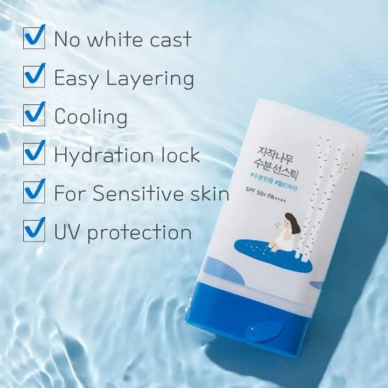 Round Lab Birch Moisturizing Sun Stick SPF 50+ 19g (0.67oz)
