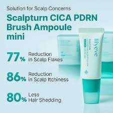 lilyeve - Scalp Turn Cica PDRN Brush Ampoule Mini 30ml