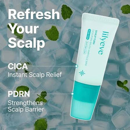 lilyeve - Scalp Turn Cica PDRN Brush Ampoule Mini 30ml
