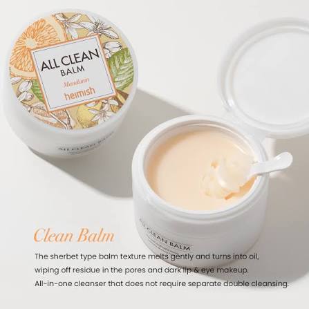 HEIMISH All Clean Balm Mandarin 4.05 fl. oz.(120ml)
