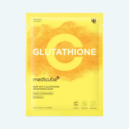 Medicube Deep Vita C Glutathione Brightening (1 Mask)