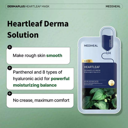 Mediheal Dermaplus Heartleaf Mask (1x mask)
