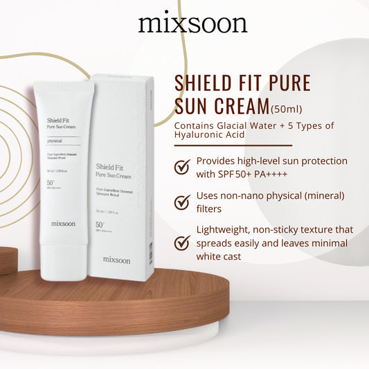 mixsoon - Shield Fit Pure Sun Cream