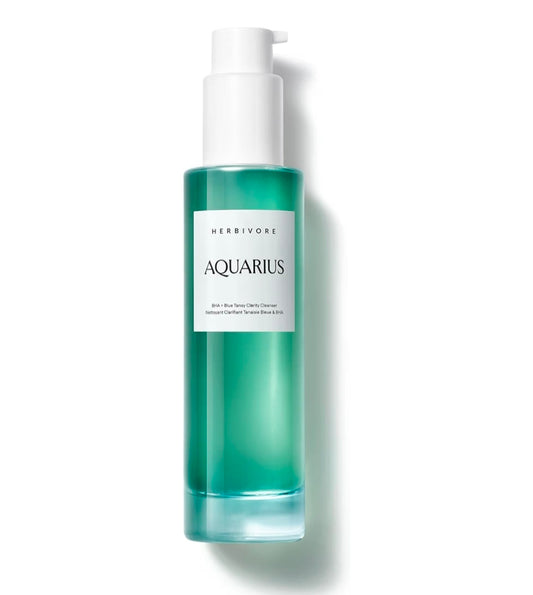 Herbivore Aquarius BHA+Tansy Clarify Facial Cleanser - Infused with blue tansy to clarify and balance skin
Gel-to-foam texture creates a fresh, thorough cleanse