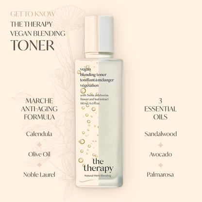 Tónico vegano de mezcla The Face Shop Therapy