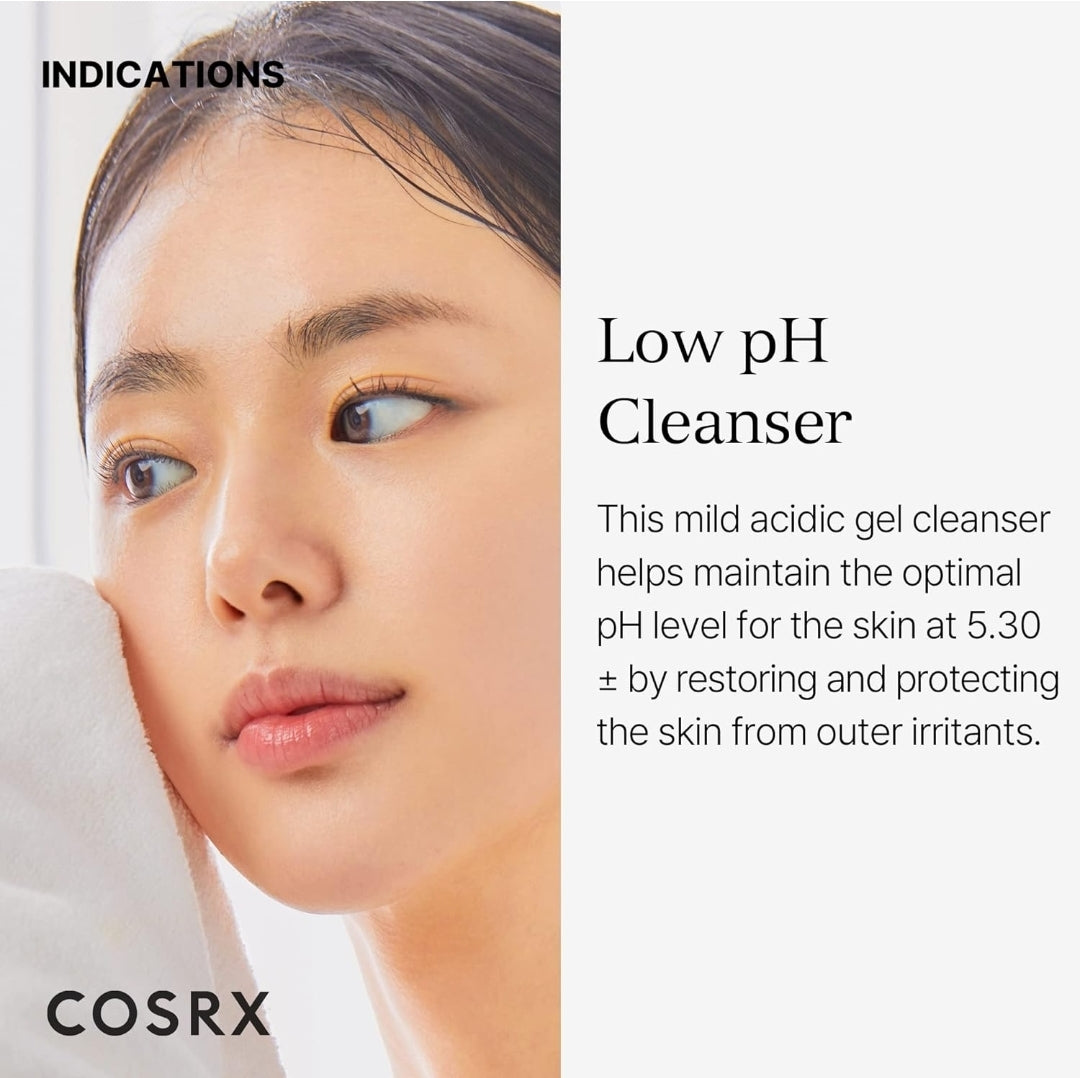 Limpiador facial en gel Good Morning de bajo pH COSRX BHA