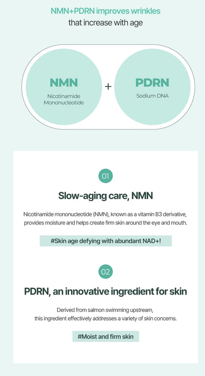 Prettyskin 2% NMN+ PDRN Biotox Cream - Anti-Aging and Skin Regeneration