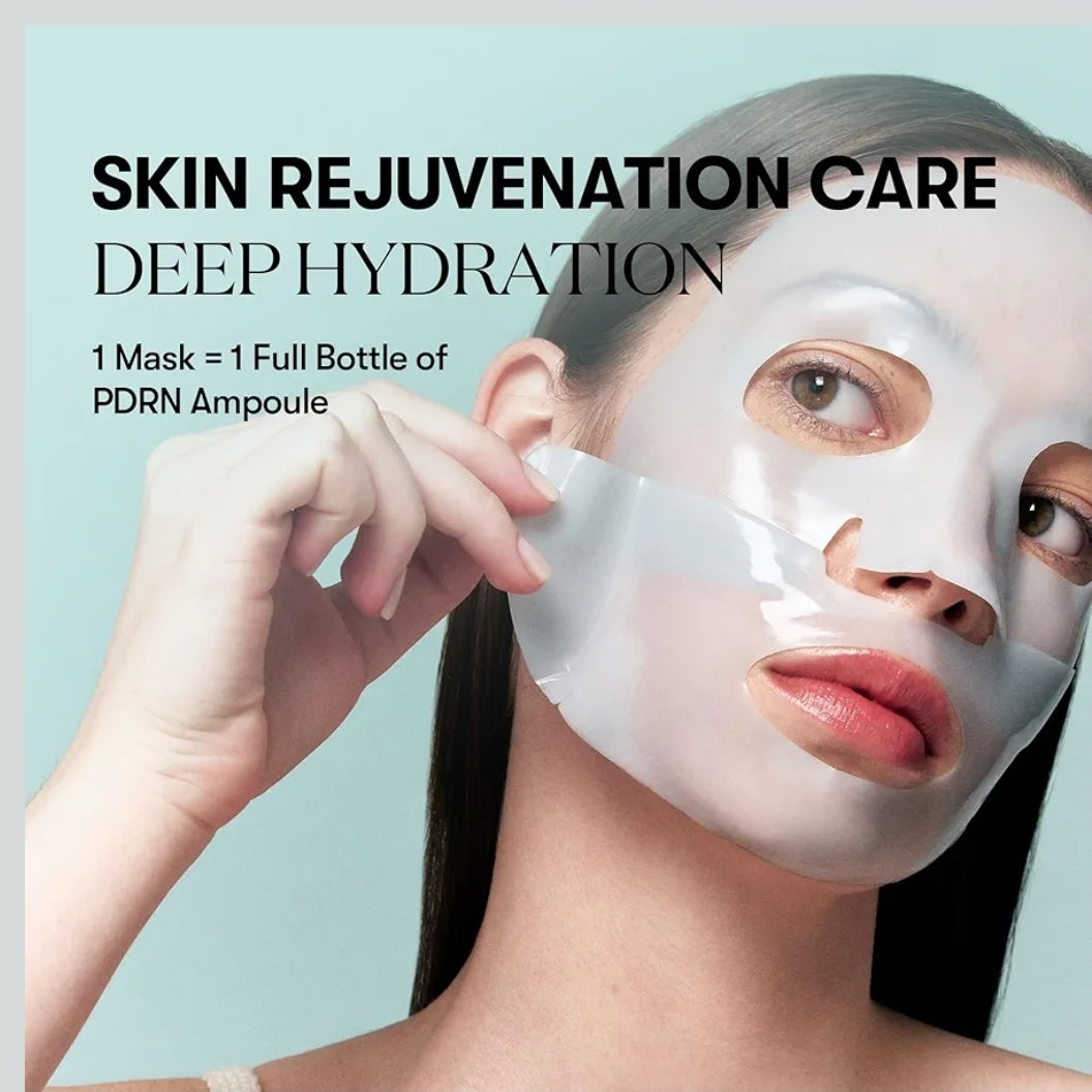 VT COSMETICS PDRN Hydrogel Mask - Intensive Nourishing & Rejuvenating Overnight Mask, Skin Repair, Elasticity Boost, Hydrating & Plumping