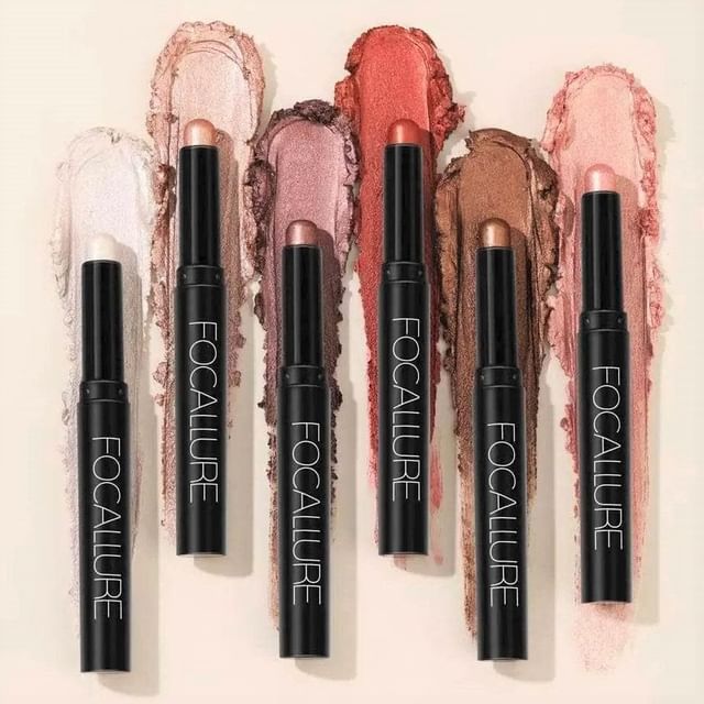FOCALLURE - Shimmer Cream Eyeshadow Pencil - [#1 FROST]