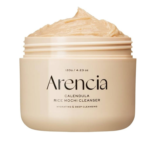 Arencia Calendula Rice Mochi Fresh Cleanser - Moisturizing, Brightening & Deep-Cleansing for Sensitive Skin