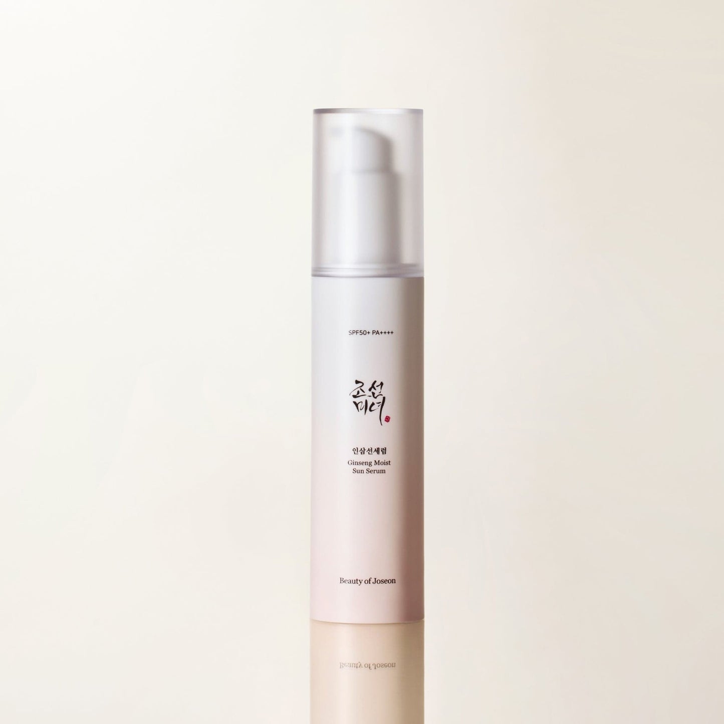 Beauty of Joseon Ginseng Moist Sun Serum SPF 50+ - Sunscreen that feels just like your favorite serum. Anti-aging formula is packed with ginseng extract for powerful skincare benefits and absorbs in seconds for a fresh finish