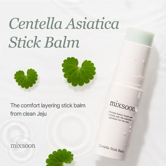 Mixsoon Centella Stick Balm - Caming Balm Soothing Care for Sensitive Skin Korean Glass Skin Care