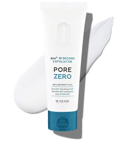 Be the Skin BHA+ Pore Zero 30 Second Exfoliator - Cruelty-free Quick exfoliator for pore treatment and removal of dead skin cells