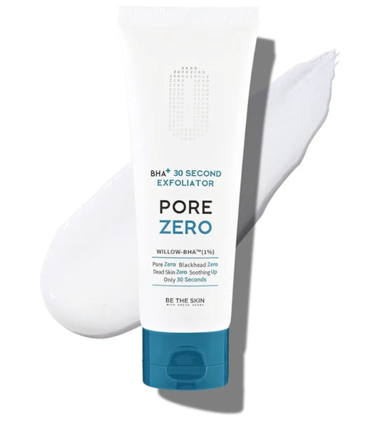 Be the Skin BHA+ Pore Zero 30 Second Exfoliator - Cruelty-free Quick exfoliator for pore treatment and removal of dead skin cells