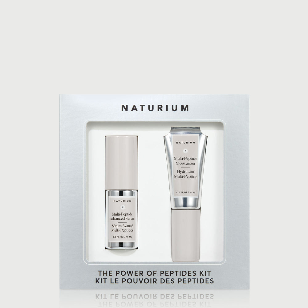 Naturium The Power of Peptides Kit - Multi-Peptide Advanced Serum and Multi-Peptide Moisturizer