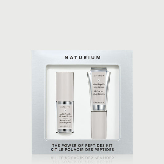 Naturium The Power of Peptides Kit - Multi-Peptide Advanced Serum and Multi-Peptide Moisturizer