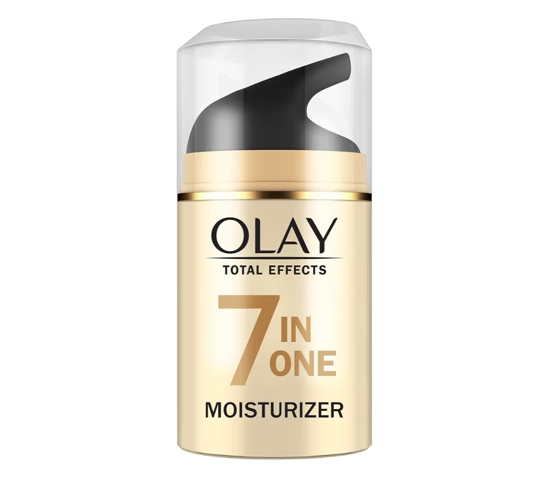 Olay Total Effects Moisturizer 7 en 1 - Hidratante, hidratante, reafirmante y antiedad