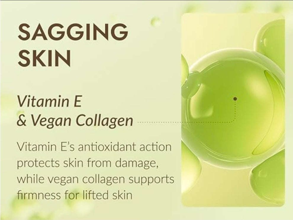 Suero de colágeno Mizon Phyto Plump: colágeno vegano, 88 % de ingredientes naturales con adenosina, hidratación profunda, cuidado de la piel coreano.