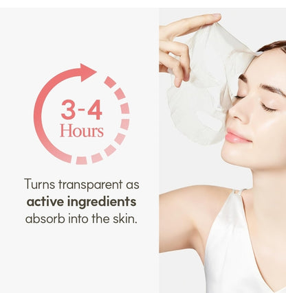 The Face Shop At Home Aesthetic Original Collagen Mask - Korean Glass Skin Essential, Peptide Hydrogel Mask for Firming & Skin Elasticity, Moisturizing - 1 Mask