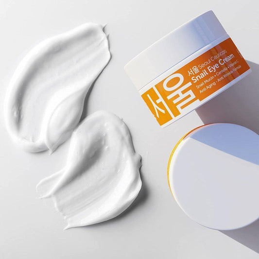Crema para ojos con caracol de Seoul Ceuticals