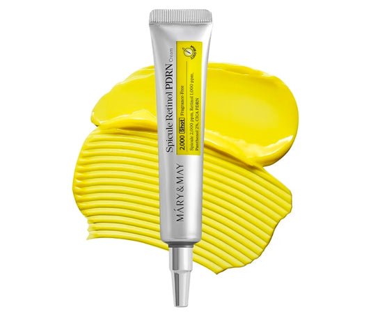 Mary & May Spicule Retinol PDRN Cream - 2000 Shot, Korean Face Moisturizer with Marine Spicules & Nano Liposome Retinol - Pore Texture Firming Treatment, Ceramide Panthenol for Sensitive Skin