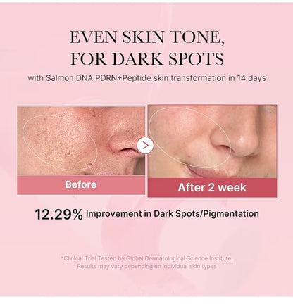 medicube PDRN Pink Cica Soothing Toner - Salmon DNA PDRN CICA Soothing Toner, Lightweight & Watery for Skin Boosting, Soothing and Calming, Uneven Skin Tone Care with Peptide & Niacinamide