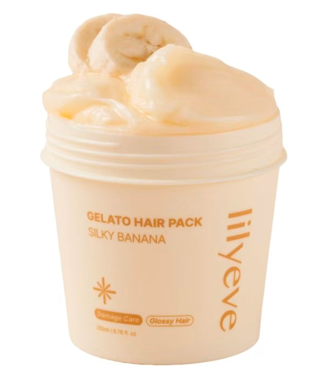 Mascarilla capilar de banana sedosa lilyeve Gelato - Proteína de leche, 6.76 oz
La proteína de leche y huevo repara profundamente el cabello seco y dañado, una mascarilla acondicionadora profunda de enjuague, cuidado capilar coreano