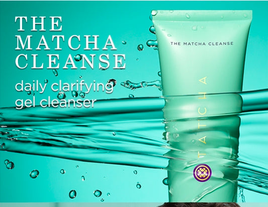 Tatcha The Matcha Cleanse Daily Clarifying Gel Cleanser, Decongests Pores and Balances Oil For Primed, Shine Free Skin 1.7 oz