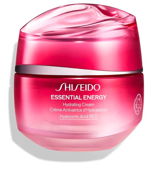 Shiseido Essential Energy Hydrating Cream - Visibly Reduces the Look of Pores & Fine Lines With Hyaluronic Acid 24-Hour Hydration