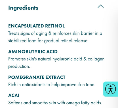 Kopari Ultra Renewal Retinol Body Cream, Infused with Acai & Encapsulated Retinol - Treats fine lines, sun damage & crepey skin