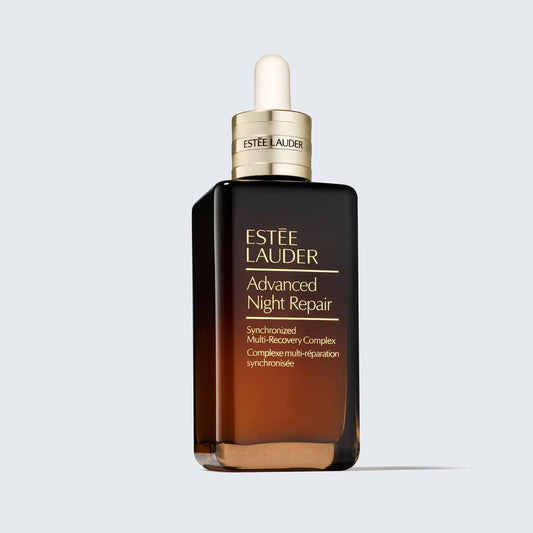 Estée Lauder Advanced Night Repair - Sérum facial con complejo multirrecuperador sincronizado con ácido hialurónico y péptidos, antienvejecimiento e hidratante, 100 ml