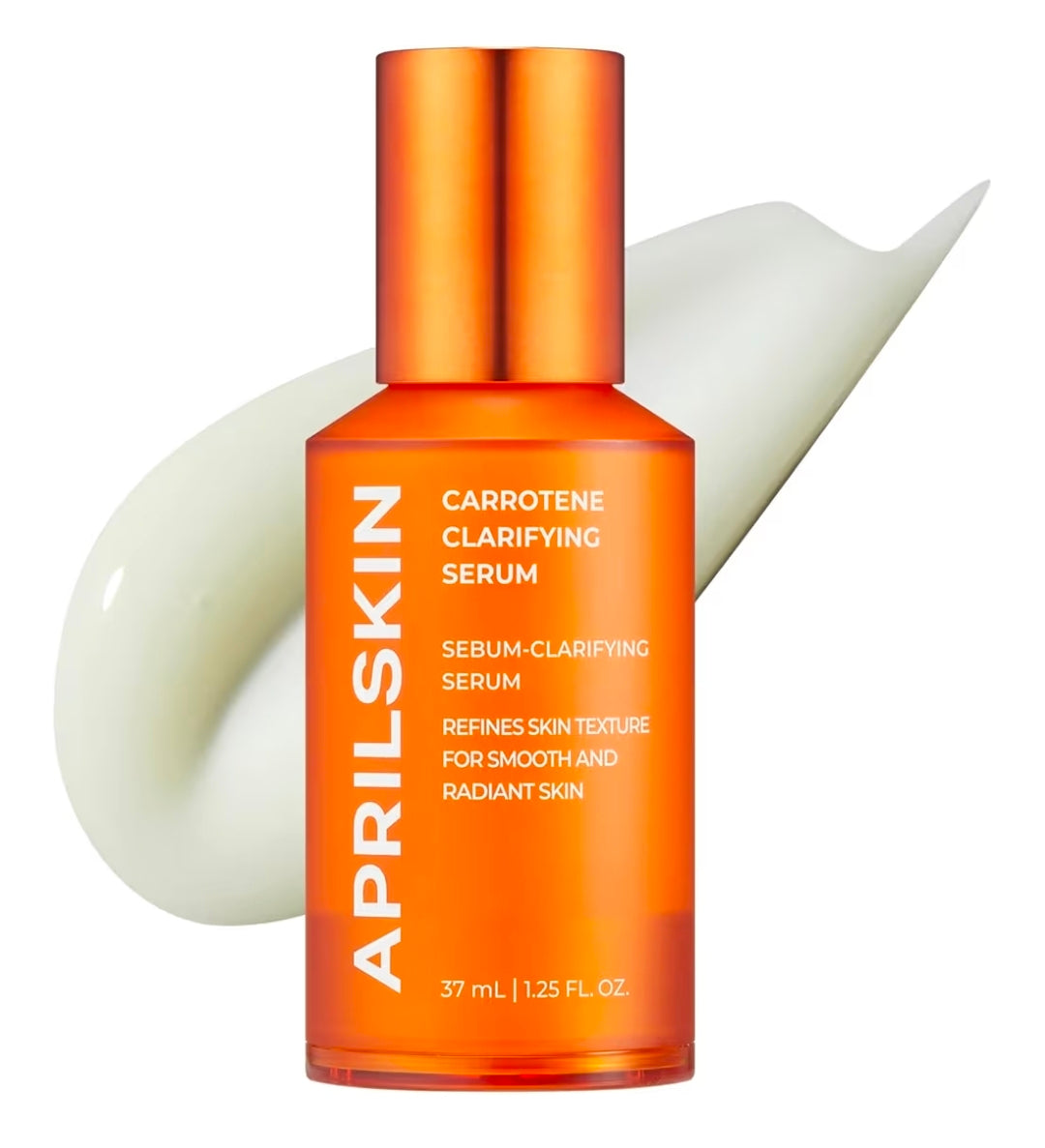 Suero facial clarificante de zanahoria APRILSKIN: corrector de manchas oscuras, aclarador de imperfecciones, vegano, no comedogénico, para piel grasa, sensible y con baches.