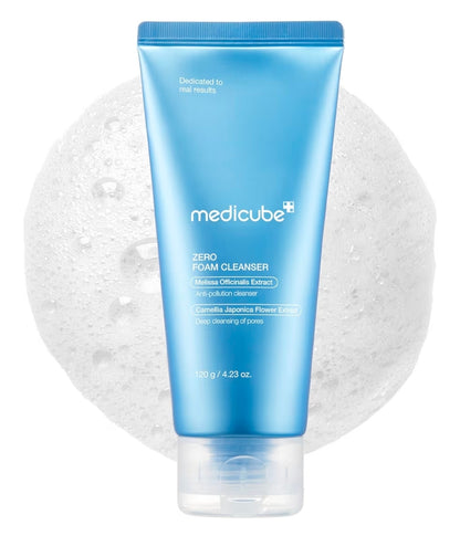 medicube Zero Foam Cleanser - Daily Gentle Cleansing Foam for Sensitive Skin, Excess Sebum Control, Hydration, Pore Minimization