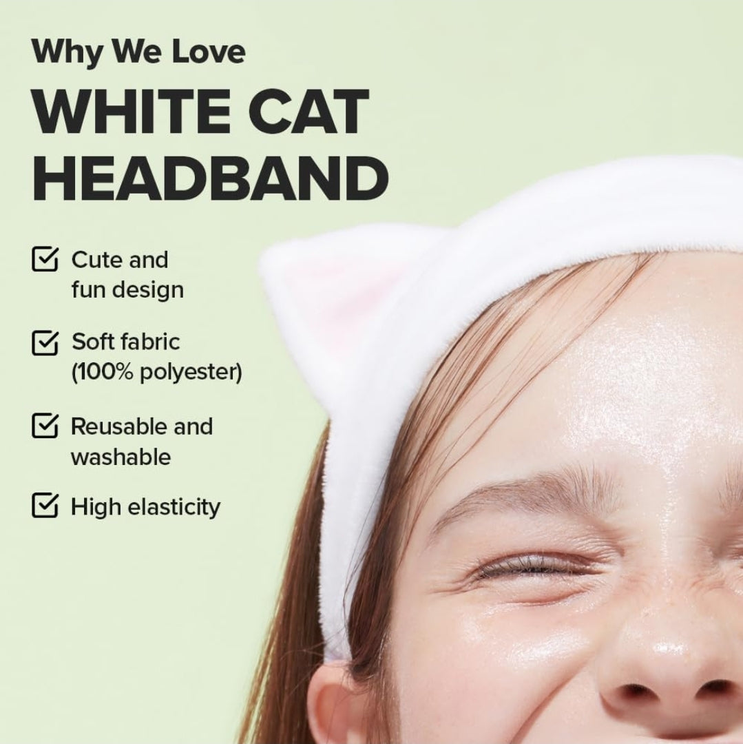 I DEW CARE Cuidado de la Piel - Hydra Vibes - Set de 3 piezas + 1 Diadema de Gato Gratis - Limpiador, suero y humectante con ácido hialurónico de diferente peso molecular