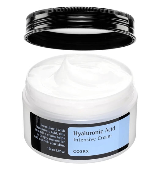 Crema hidratante con ácido hialurónico COSRX: humectante para piel sensible