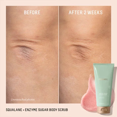 Exfoliante corporal Biossance Squalane + Enzyme Sugar