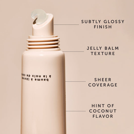 Herbivore Dream Jelly Coconut Lip Balm - Instantly softens lips with plant-based butters and oils