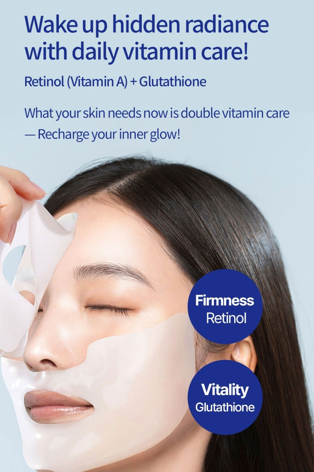 Farmstay Hydrogel Mask Collagen – Melting Gel Sheet for Deep Hydration, Firming & Radiance, Non-Slip - 1 Mask