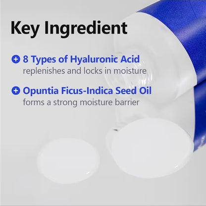 Esencia de agua con ácido hialurónico ISNTREE: repone la humedad, acabado no pegajoso, vegana, con 14 complejos de ácido hialurónico, hidratación profunda, ligera y de rápida absorción.
