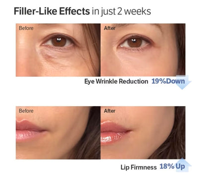Suero de colágeno profundo SUNGBOON EDITOR - Volufiline + Colágeno + Niacinamida Cuidado hidratante y suavizante