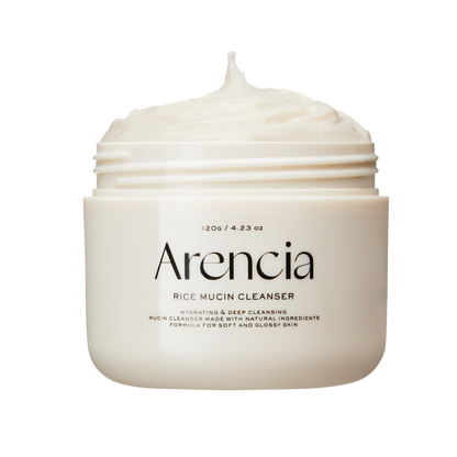 Arencia Rice Mucin Face Cleanser - Improves skin texture & hydration