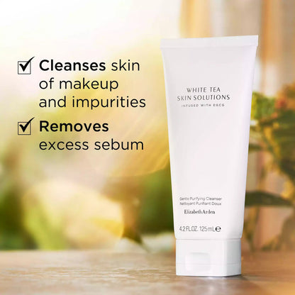 Limpiador purificante suave con té blanco de Elizabeth Arden Skin Solutions